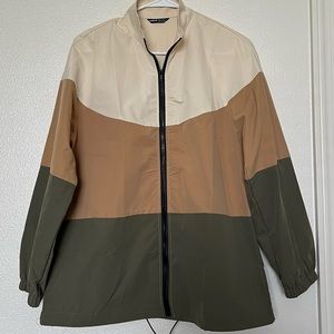 Zip Up Drawstring Jacket